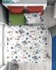 Παπλωματοθήκη Εμπριμέ kids Nemo 31 160X240 White 100%  Cotton Flannel