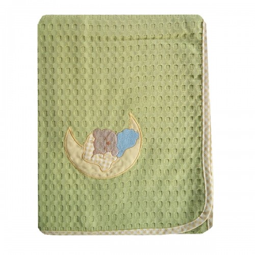 PIKE BLANKET bebe MOON 131 80X110 VEGETABLE Cotton 100% 