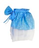 MOSQUITO NET bebe AIR STATUS 03 160X490 WHITE/BLUE Cotton 100%