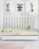 PRINTED SHEETS SET 3 pcs bebe Birds 16 120X160 Ecru Flannel cotton 100%