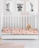 PRINTED SHEETS SET 3 pcs bebe Lamb 07 120X160 Beige Flannel cotton 100%