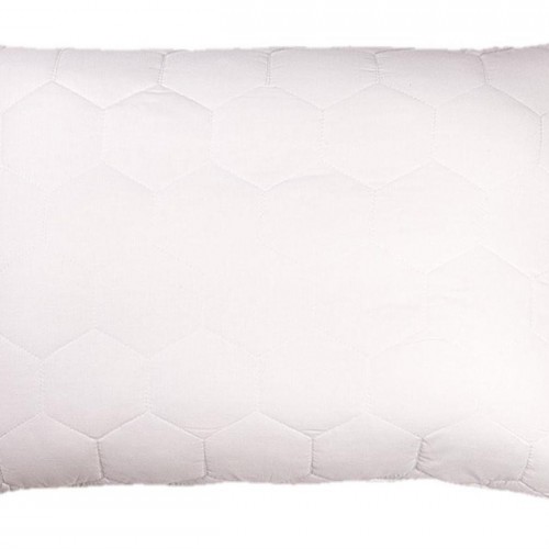 QUILTED PILLOWS 50X70 WHITE PAIR