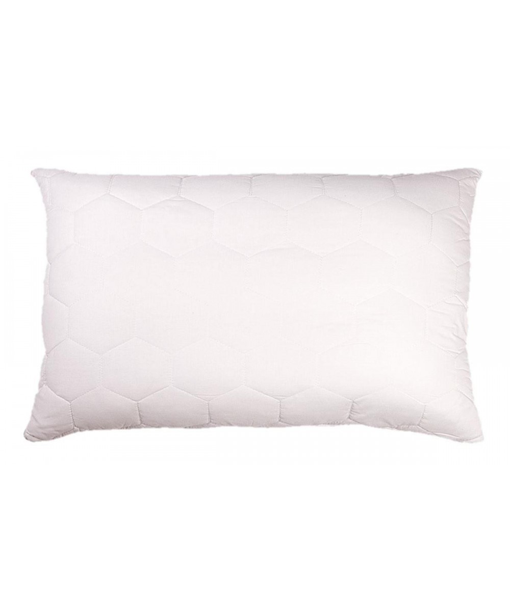 QUILTED PILLOWS 50X80 WHITE PAIR