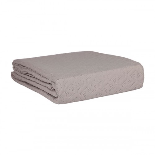 Solar Light Gray Single Blanket (160x220)