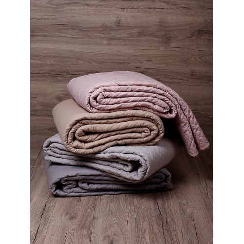 Voielo Beige Super Double Blanket (220x240)