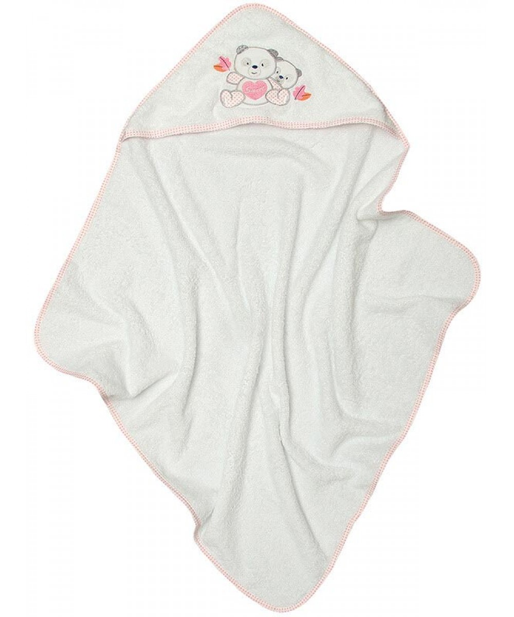 Embroider's Cape Panda Pink 75x75