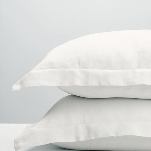 Pillow cases Oxford Satin White 50x70