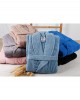 Sato Blue Large bathrobe