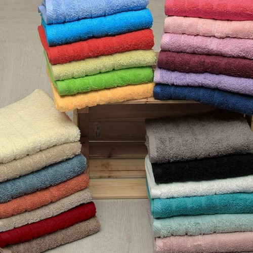 Combed towel Dory 16 Lila Set of 3 pcs.