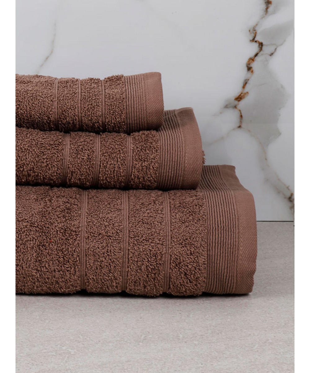 Himburi 8 Mocha Face Towel (50x90)