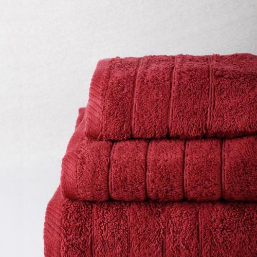 Dory 12 Bordeaux Combed Face Towel (50x100)