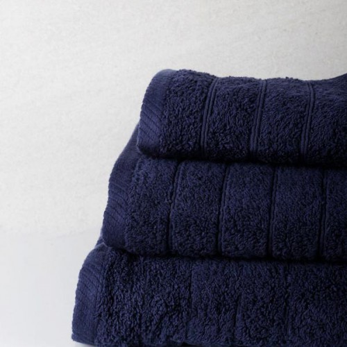 Combed towel Dory 27 Navy Bathroom (80x150)
