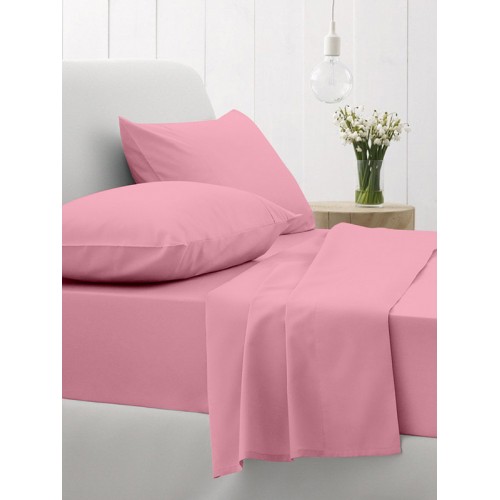 Sheet Set Cotton Feelings 102 Lila Single (165x270)