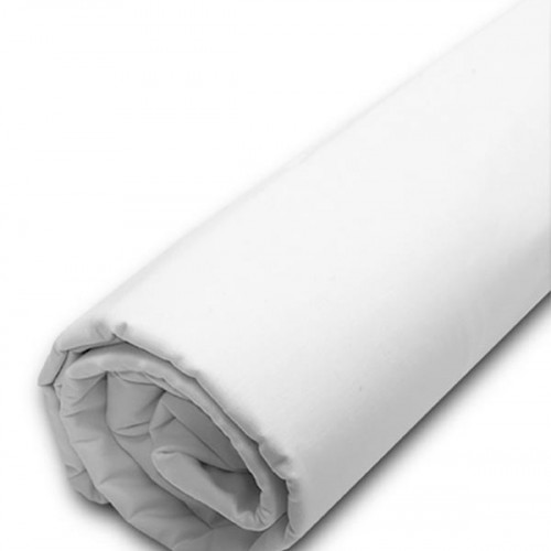 Menta fitted sheet with elastic 1 White Single (100x200 20)