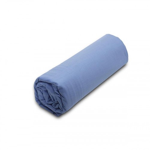 Menta bedspread with rubber 17 Blue Semi-double (120x200 20)