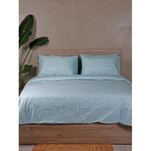 Sheet Set Cotton Feelings 2040 Aqua King Size (260x270)