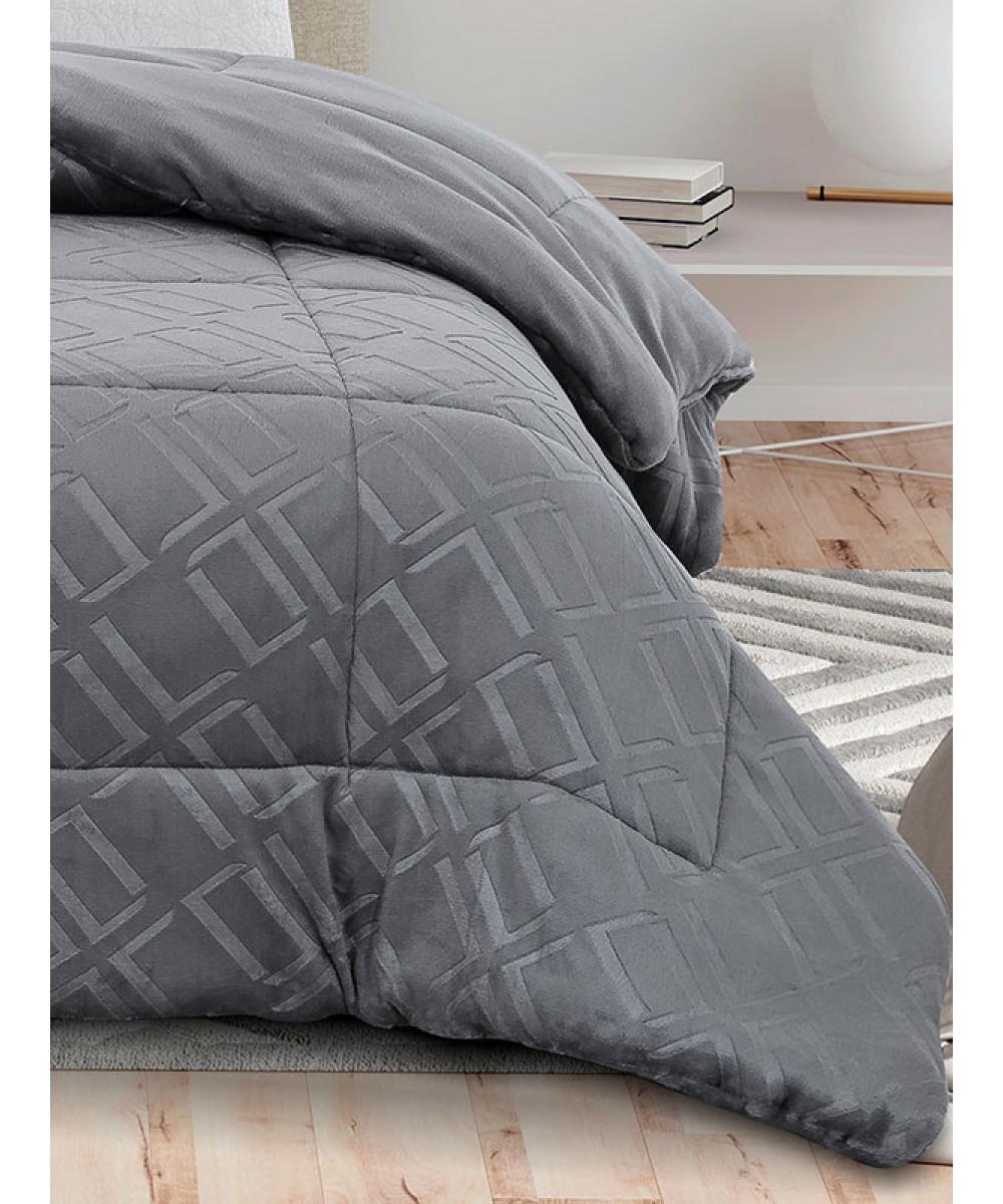 Quilt Klelia Light Gray Single (160x220)