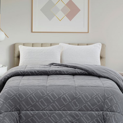 Quilt Klelia Light Gray Single (160x220)