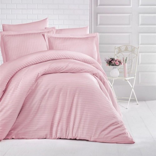 SHEET SET SOFT SATIN POWDER 160X240 LINEAHOME