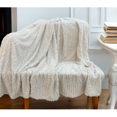 ΚΟΥΒΕΡΤΑ CORAL FLEECE NOCE ΕΚΡΟΥ 160X220 LINEAHOME