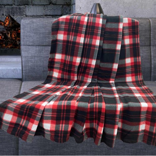 FLEECE BLANKET AURORA 200X220 LINEAHOME