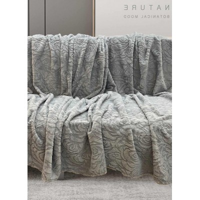 RICHTARI FUR NON-SLIP ROSSA GRAY FROM 180X320 LINEAHOME