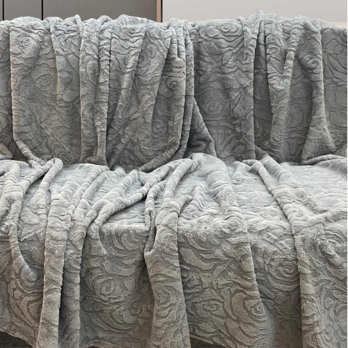 RICHTARI FUR NON-SLIP ROSSA GRAY FROM 180X320 LINEAHOME