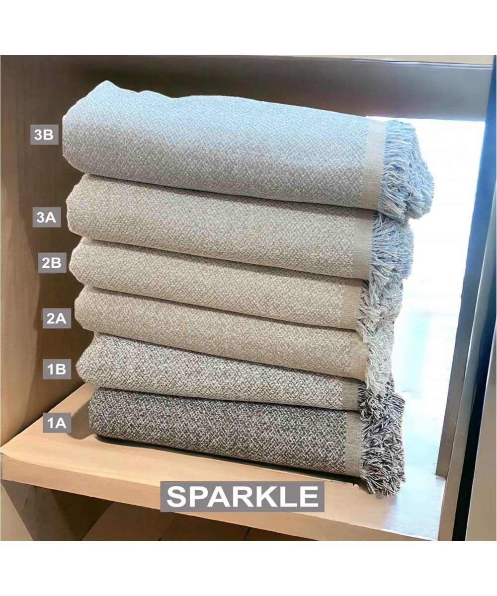 SPARKLE 01 COTTON COVER FROM 180X240 LINEAHOME