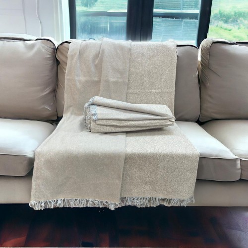 CELESTE 03 180X240 LINEAHOME COTTON BLANKET