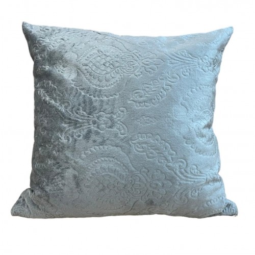 VELOR BAROQUE CUSHION GRAY 45X45 LINEAHOME