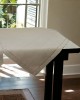 LINEN TABLECLOTH WITH AZURE HANDLE IVY 3688A GRAY 140X140 LINEAHOME