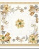 CHRISTMAS CANDLE GOLD SET FROM 100X100 BOXES 40X100 2 X TOWELS 40X40 LINEAHOME