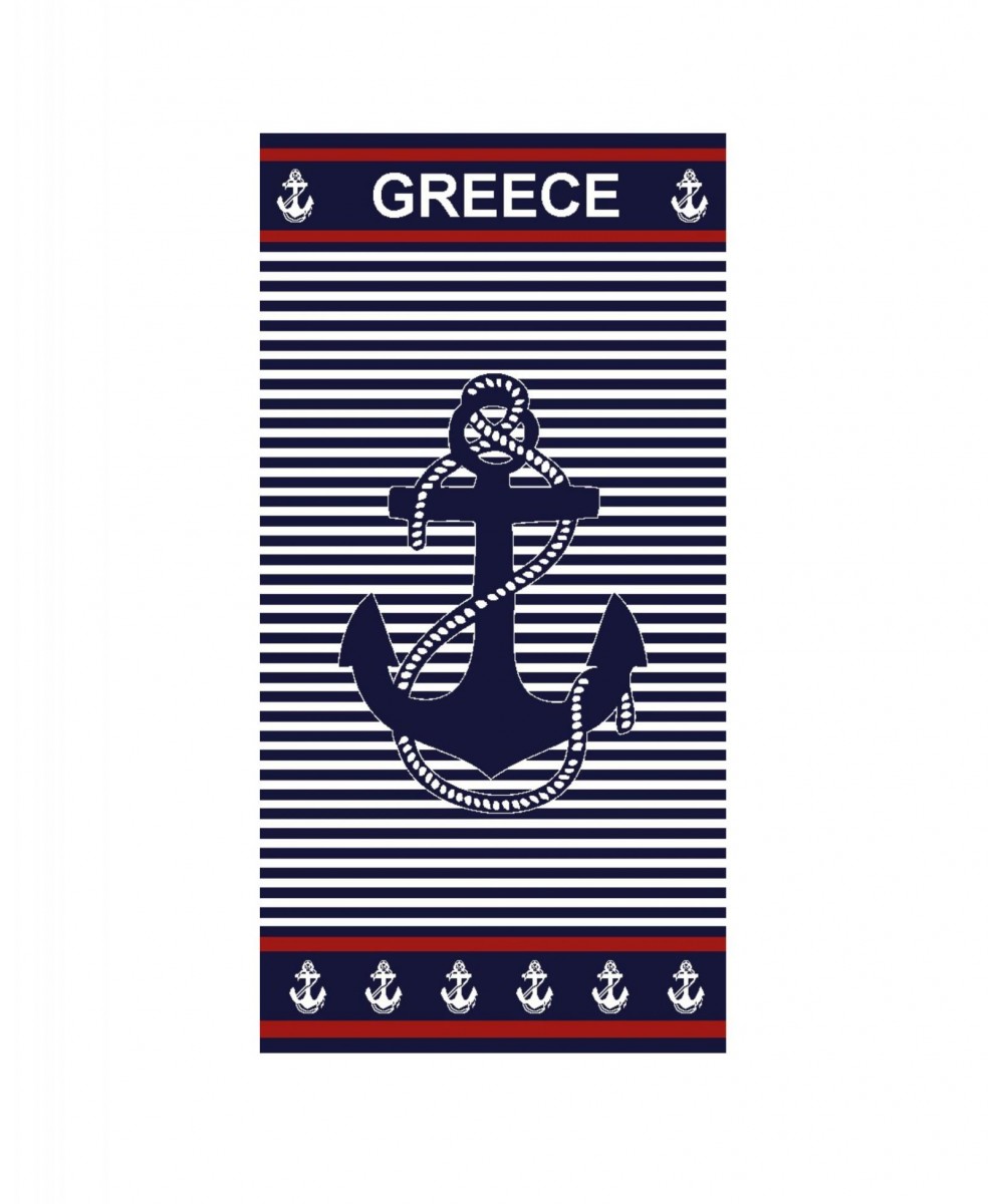 SWIMMING TOWEL 86X160 ANCHOR LINEAHOME