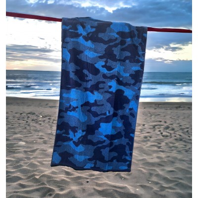 SWIMMING TOWEL NAVY SEAL 86X160 LINEAHOME