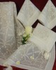 4PCS VOILE MILLET LINEAHOME FRAME SET