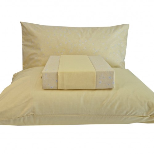 ACANTUS YELLOW Extra Double Sheet Set