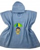 Children's Poncho 2-4 Years ballon bear 55X110