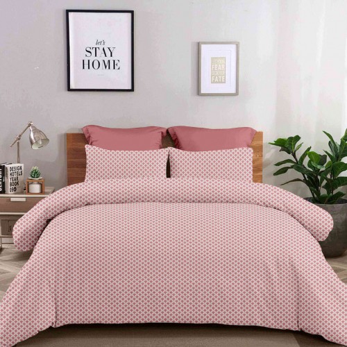 Extra Double Sheets (Set) 240×260 Olivia Dusty Rose