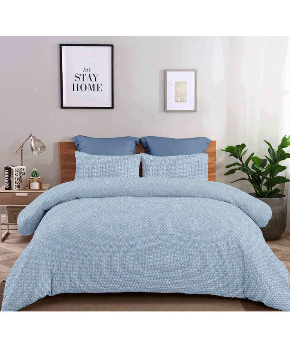 Extra Double Sheets (Set) 240×260 Chloe Blue