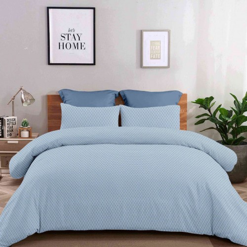 Extra Double Sheets (Set) 240×260 Chloe Blue