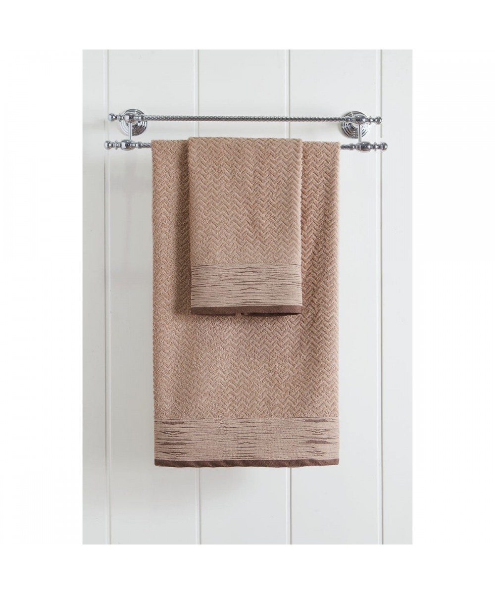 Face towel Art 3233 50x90 Beige Beauty Home