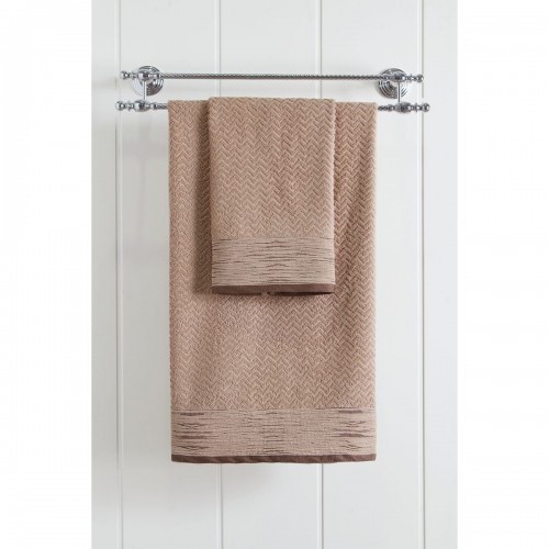 Face towel Art 3233 50x90 Beige Beauty Home