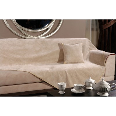 Ριχτάρι Τριθέσιο Chic 180x300 Art 8116  Τριθέσιο  Μπεζ   Beauty Home