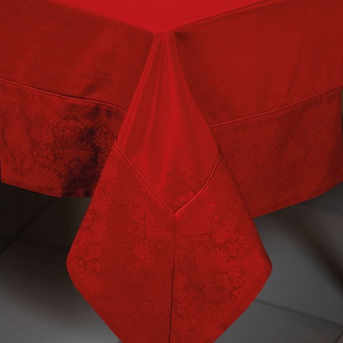 Tablecloth Art 8265 160x330 Red 160x230 Beauty Home