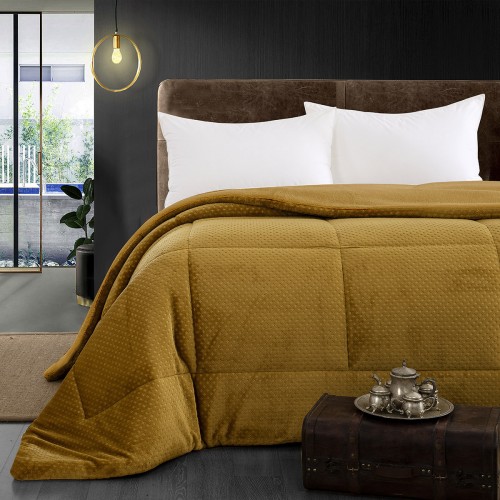 Duvet cover double Art 11054 220x240 Yellow Beauty Home