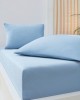 Fitted sheet 160x200 30 in 6 colors Art 1382 160x200 30 Blue Beauty Home