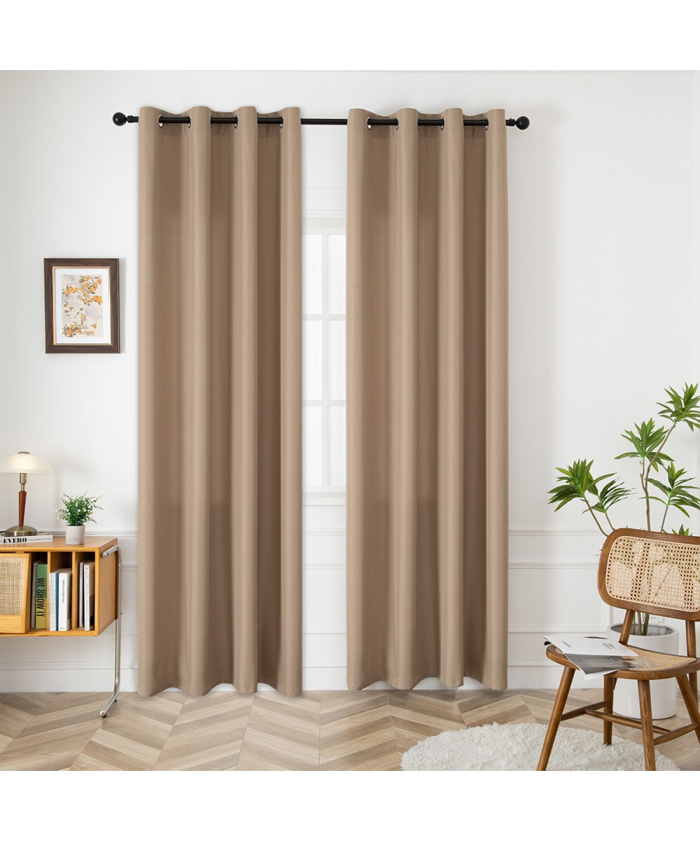 Medium shade curtain fabric Effect Art 8443 Φ320 Beige Beauty Home