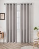 Medium Shade Curtain Fabric Effect Art 8443 Φ320 Silver Beauty Home