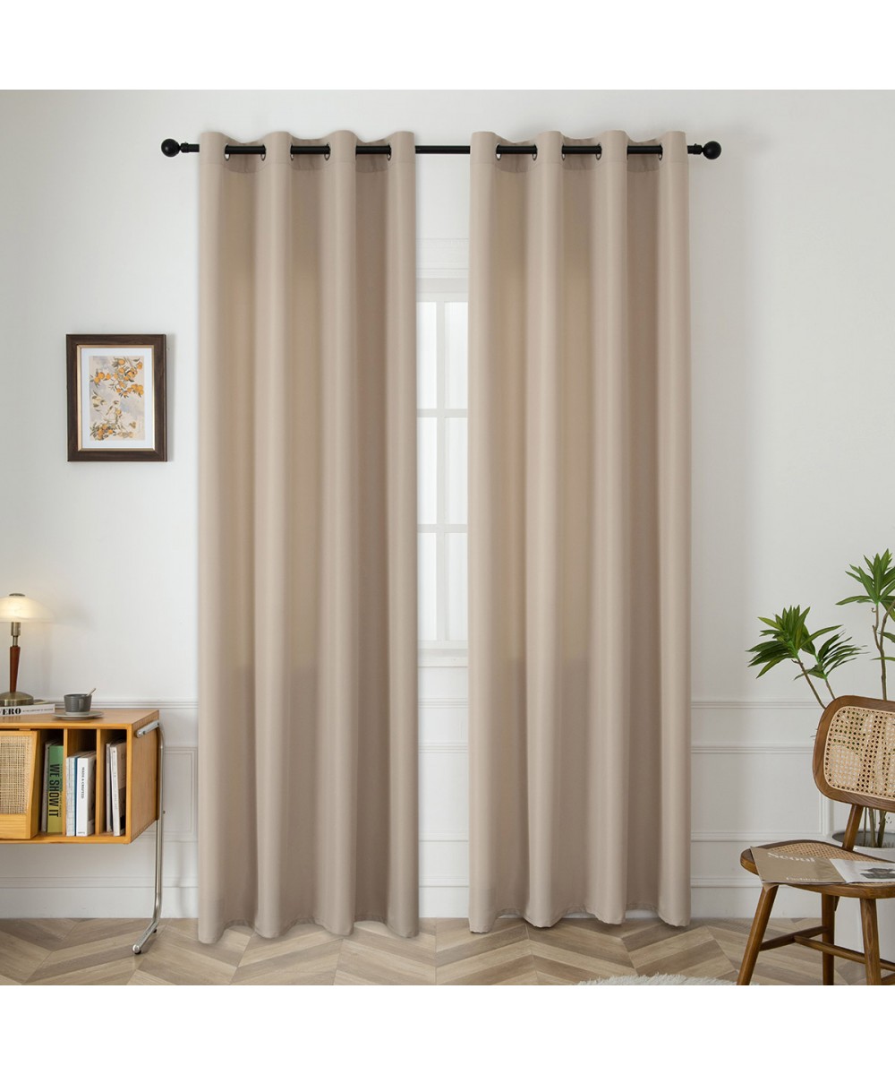 Medium shade curtain fabric Effect Art 8443 Φ320 Sand Beauty Home