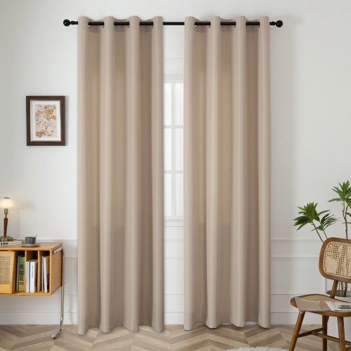 Medium shade curtain fabric Effect Art 8443 Φ320 Sand Beauty Home